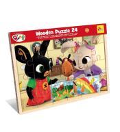 Bing puzzle drewniane 24el