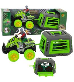 Quad z kierowcą klatka z dinozaurem Pterodaktyl