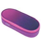 Piórnik kosmetyczka etui różowy / fioletowy