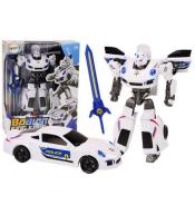 Auto-Robot 2w1 transformacja samochód policyjny