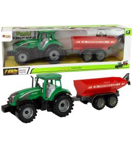 Traktor z przyczepką z napędem