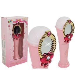 Magiczne lustro z mikrofonem różowe USB