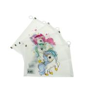 Teczka A4 plastikowa zapinana jednorożce (12szt)