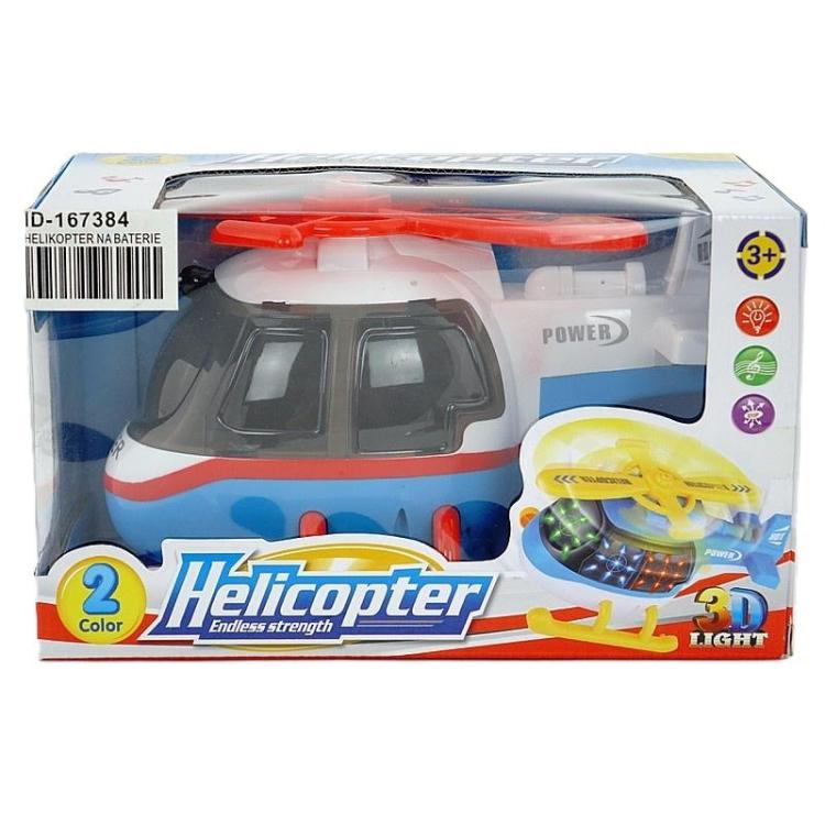 Helikopter na baterie światło dźwięk
