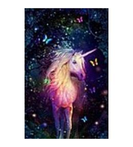 Mozaika diamentowa jednorożec