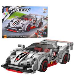 Klocki konstrukcyjne Auto sportowe robot 2w1 363el