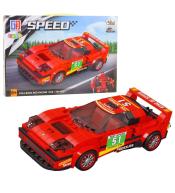 Klocki konstrukcyjne auto robot 2w1 MIX