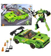 Klocki konstrukcyjne Auto z napędem Robot 2w1 352e