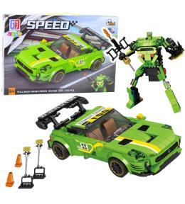 Klocki konstrukcyjne Auto z napędem Robot 2w1 352e