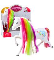 Koń bajkowy z tęczową grzywą