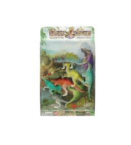 Dinozaury z akcesoriami 9szt