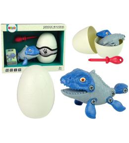 Zestaw Dinozaur Mosasaur z Jajkiem DIY