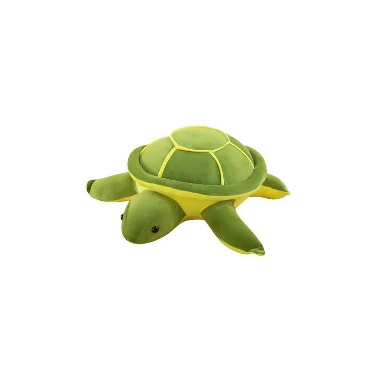 Żółw pluszowy zielony 45cm