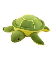 Żółw pluszowy zielony 45cm