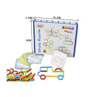 Klocki konstrukcyjne słomki