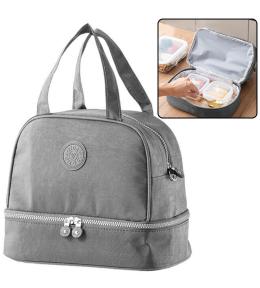 Torba termiczna izolacyjna szara 27cm