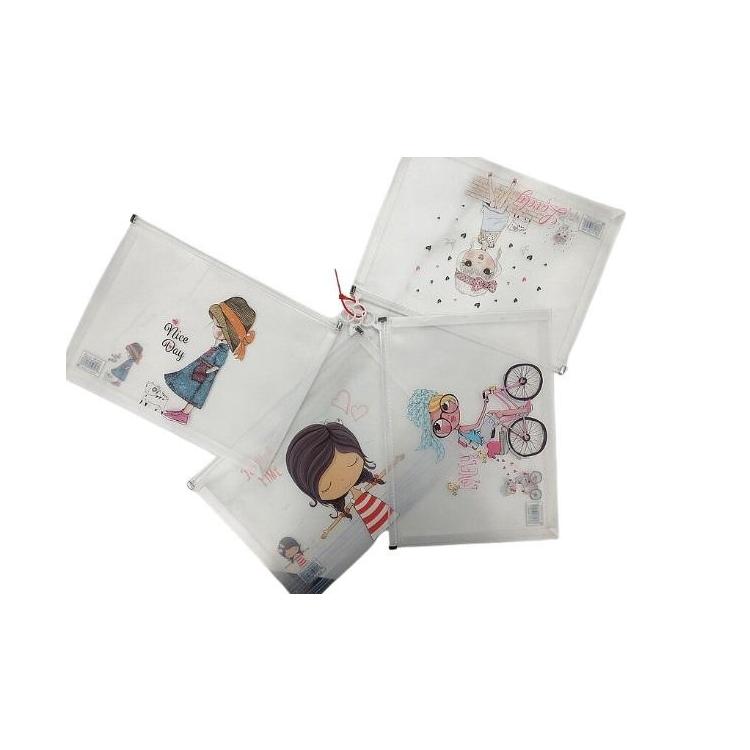 Teczka A4 plastikowa z suwakiem (12szt)