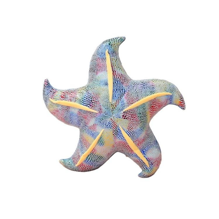 Poduszka pluszowa rozwgwiazda niebieska 45cm