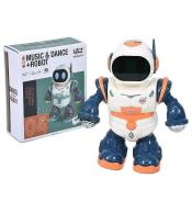 Robot na baterie tańczący światło muzyka