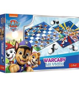 Warcaby i Młynek Paw Patrol TREFL