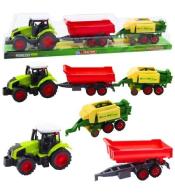 Traktor rolniczy z przyczepą