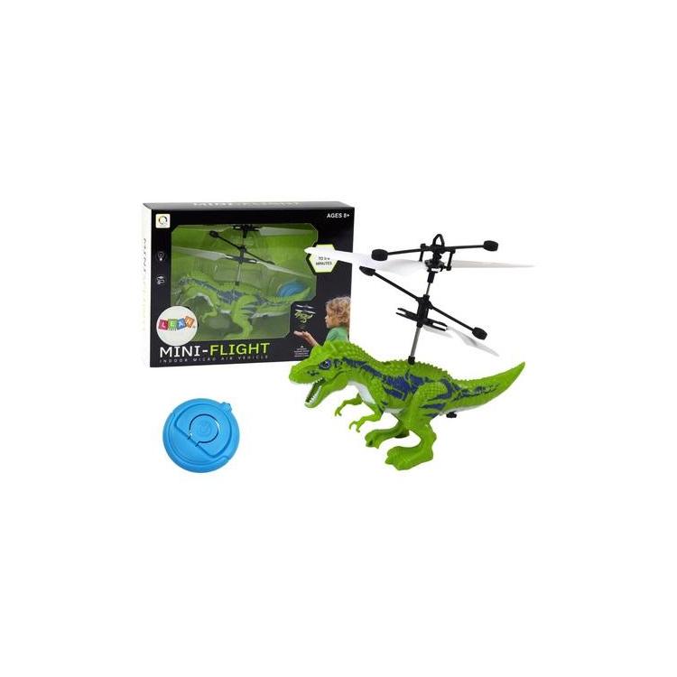 Latający dinozaur sterowany ręką zielony