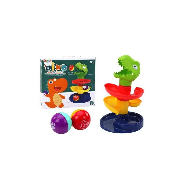 Edukacyjna zjeżdżalnia dla kulek