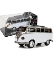 Autobus z naciągiem biały