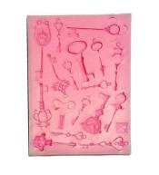 Forma silikonowa klucze