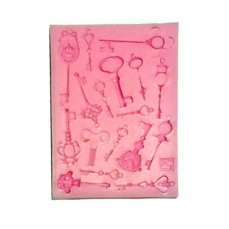 Forma silikonowa klucze