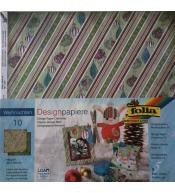 Design-papier 190 g/m2 30,5x30,5cm 5ark