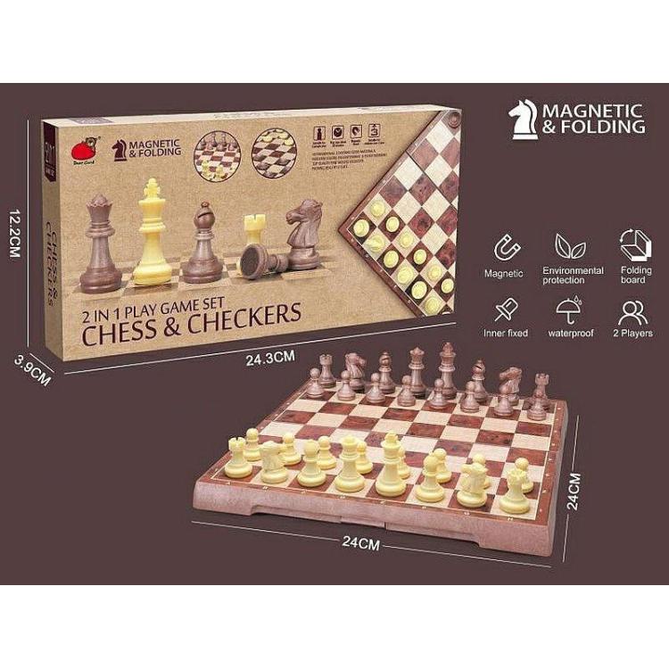 Szachy i warcaby magnetyczne