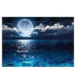 Mozaika diamentowa księżyc 30x40cm
