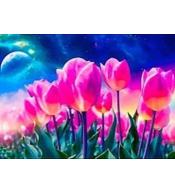 Mozaika diamentowa tulipany 30x40cm