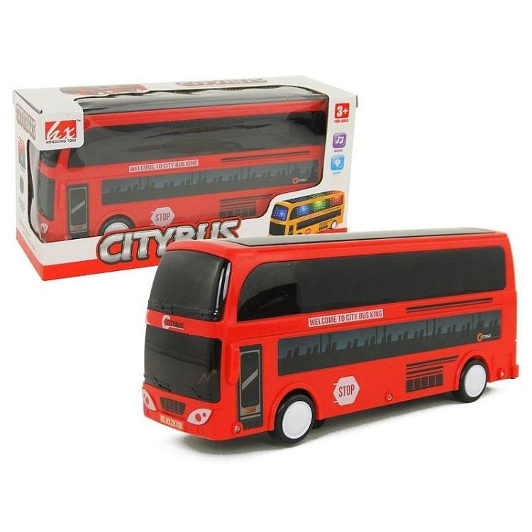 Autobus na baterie światło dżwięk