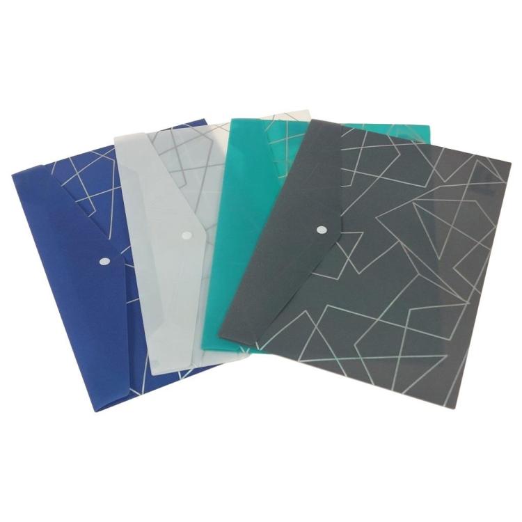 Teczka A4 plastikowa zapinana nitem (12szt)