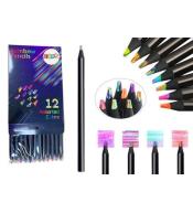 Kredki ołówkowe kolorowe pkrągłe 12szt