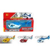 Helikopter śmigłowiec metalowy światło dźwięk MIX