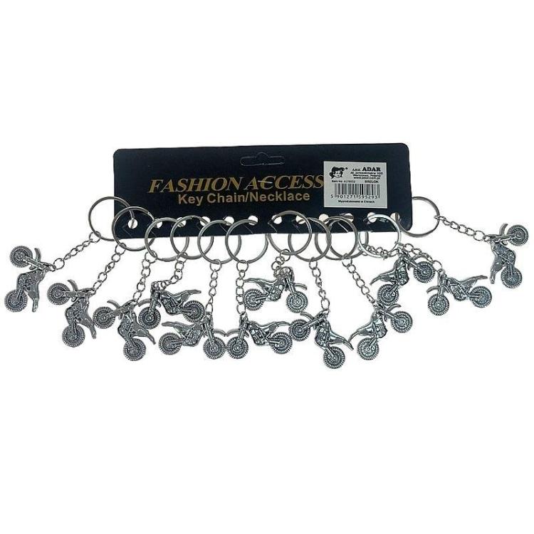 Brelok motocykl metalowy (12szt)
