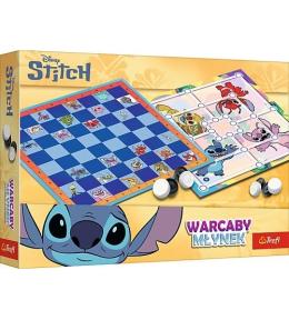 Warcaby i Młynek Lilo&Stitch TREFL