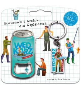 Zestaw brelok + otwieracz dla wędkarza