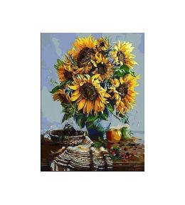 Malowanie po numerach - Słoneczniki 30x40cm