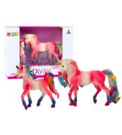 Figurki kolekcjonerskie jednorożec z młodym