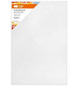 Podobrazie bawełniane 50x70cm białe HAPPY COLOR