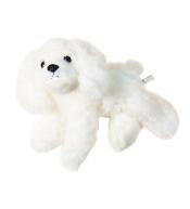 Pies pluszowy biały 25x24cm