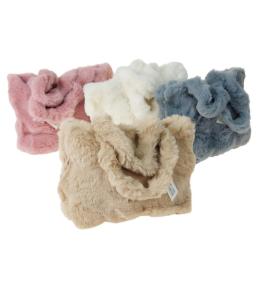 Torebka pluszowa 35x30cm MIX