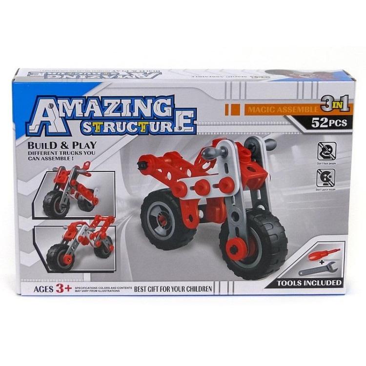 Klocki do skręcania metalowe 52el