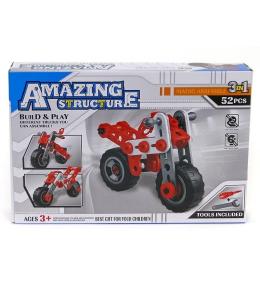 Klocki do skręcania metalowe 52el