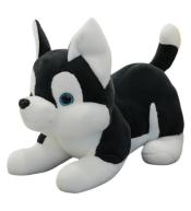 Maskotka przytulanka Husky czarno biały 30cm