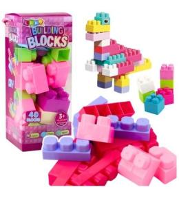 Klocki budowlane w pudełku 40el